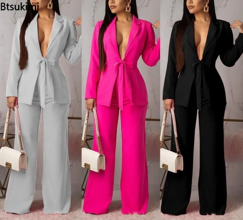 Women Formal Wear Shirts - ชุดสูททำงานผู้หญิงแบบใหม่ ปี 2026 ชุดทำงานออฟฟิศ 2 ชิ้น