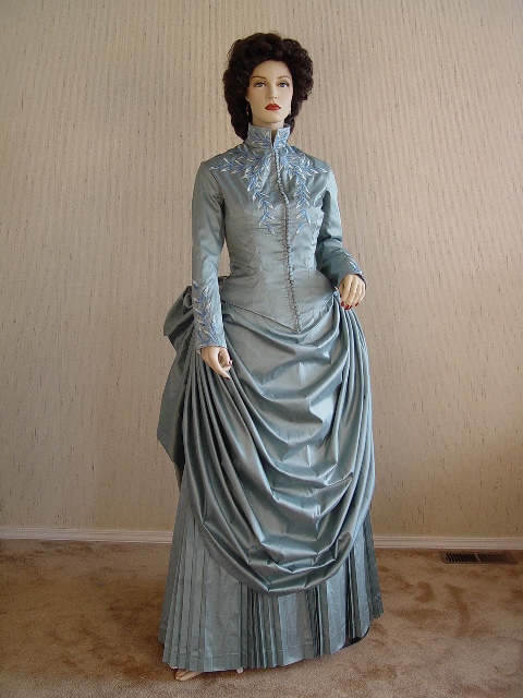 Victorian Women'S Formal Wear - Dracula Mina Harker คอสเพลย์เครื่องแต่งกายคึกคักชุด Victorian Gothic