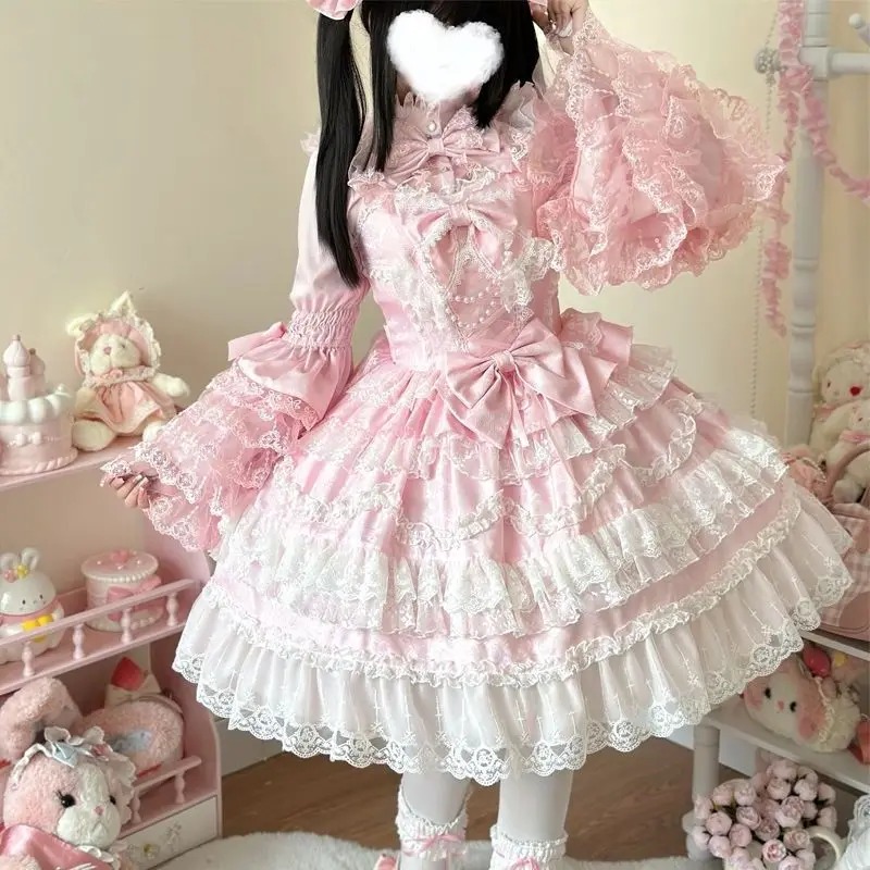 Victorian Women'S Formal Wear - 2025 ใหม่ Victorian Sweet Lolita ผู้หญิง