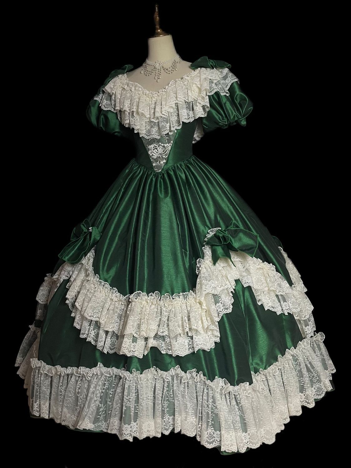 Victorian Women'S Formal Wear - ชุดราตรีสไตล์วิคตอเรียนย้อนยุค ชุดเจ้าสาวงานแต่งงานสุดหรู ชุดเจ้าหญิงวินเทจ ชุดราตรีสไตล์โกธิค