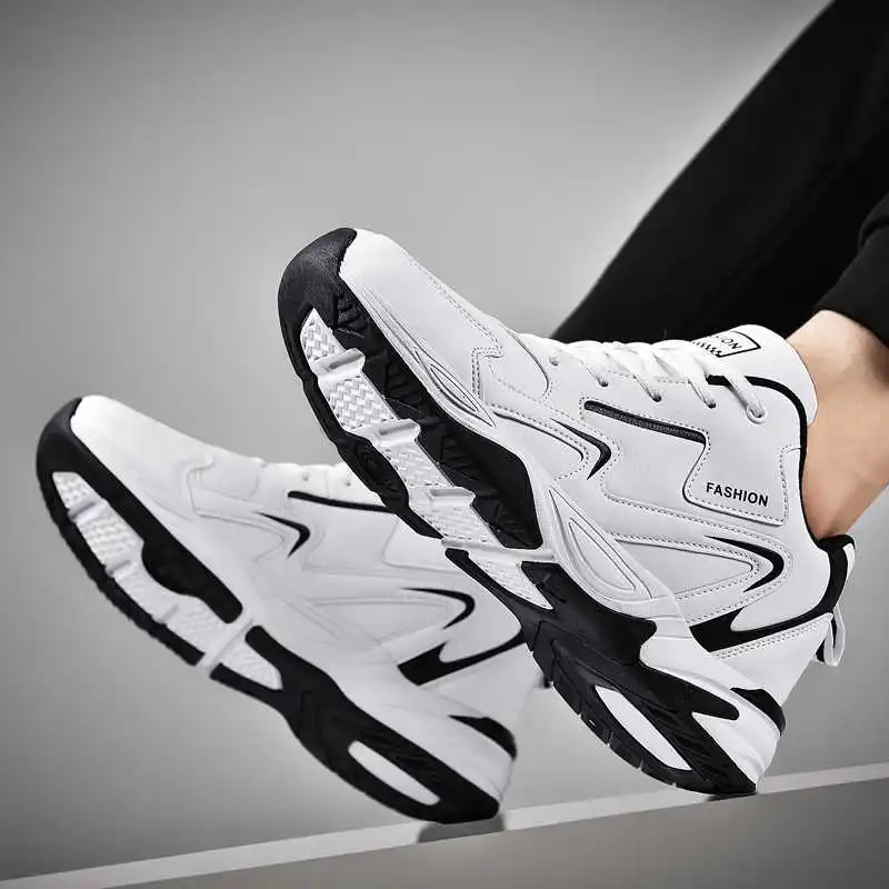 Large Women'S Formal Wear - เย็นฤดูใบไม้ผลิ GYM รองเท้าผ้าใบ Casual Loafers Mens