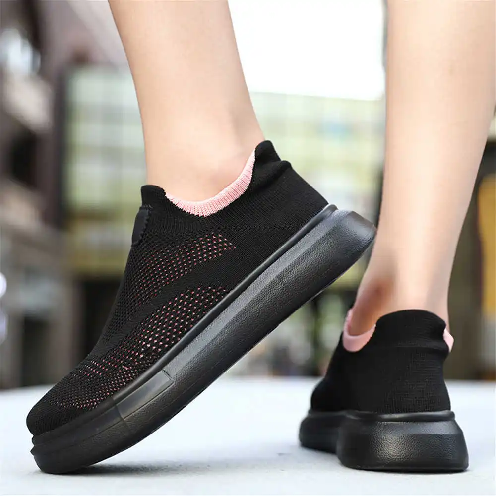 Formal Wear For Women Lifestyle - ถุงน่องแพลตฟอร์มรองเท้าสีน้ำตาลสำหรับผู้หญิงรองเท้าผ้าใบออกแบบสเก็ตบอร์ดผู้หญิงเทนนิสสาว2-7ปียิมกีฬา