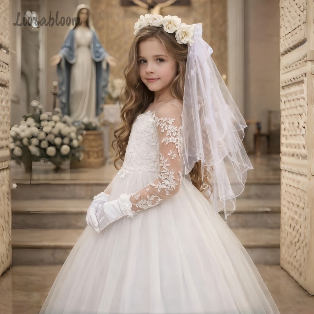 ชุดแต่งงานลูกไม้สำหรับเด็กผู้ห - Formal Attire Woman บทวิจารณ์และราคา