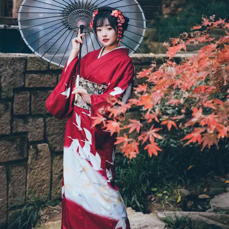 ชุดกิโมโนญี่ปุ่นสำหรับผู้หญิง  - Women'S Formal Traditional Wear บทวิจารณ์และราคา