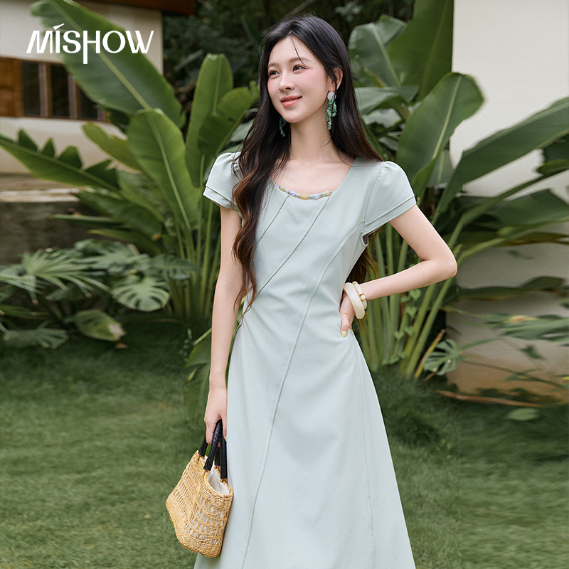 ชุดเดรสยาวระดับกลางสีเขียวสำหร - Women'S Green Formal Wear บทวิจารณ์และราคา