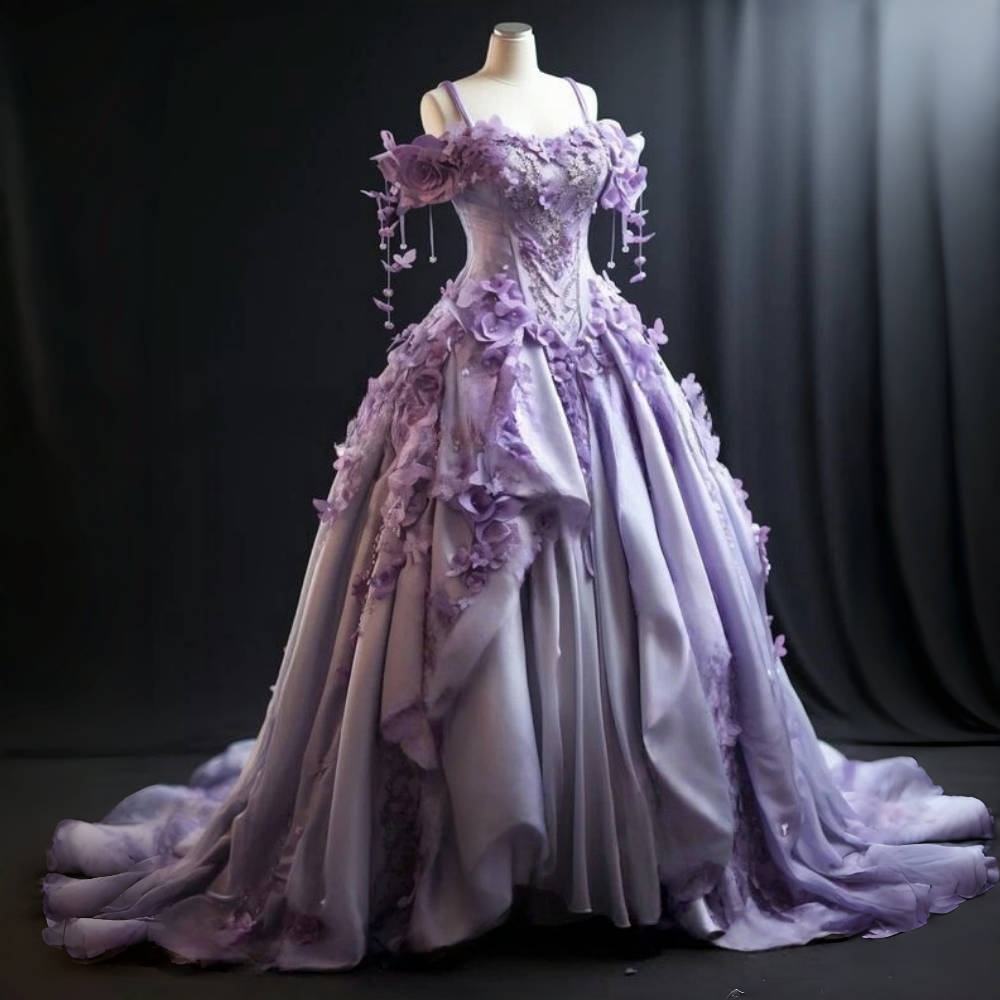 Elegant Floral Victorian พรหมป - Victorian Women'S Formal Wear บทวิจารณ์และราคา