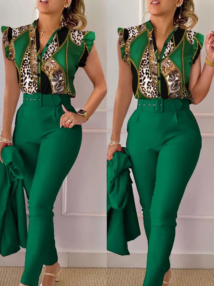 ชุดสองชิ้นหรูหราเข้ารูปสำหรับผ - Women Formal Wear Tops บทวิจารณ์และราคา