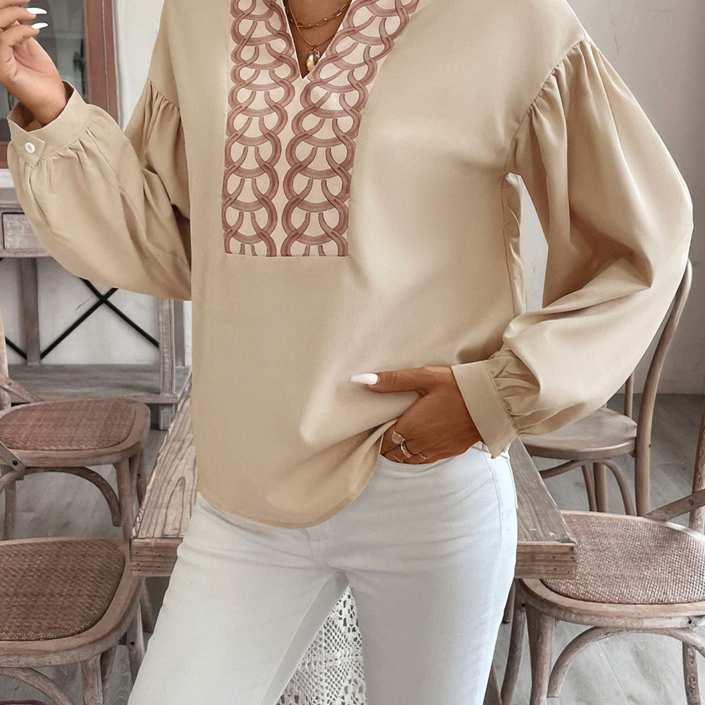 เสื้อผู้หญิงสไตล์เรโทรสุดชิค ล - Women Formal Wear Shirts บทวิจารณ์และราคา