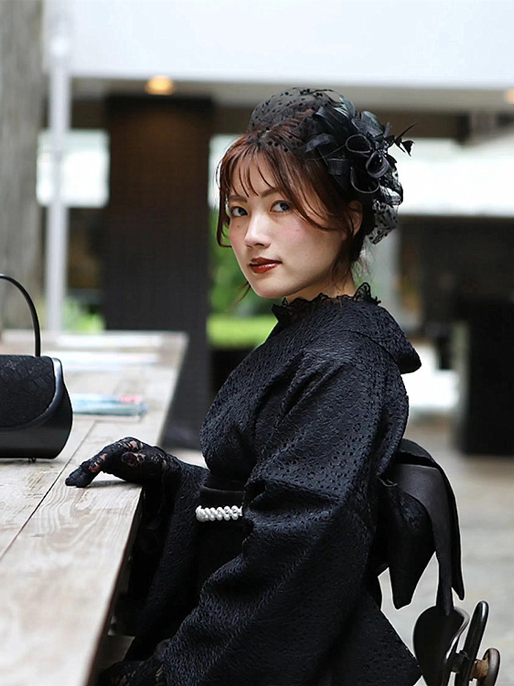 กิโมโนลูกไม้หรูหรา - ชุดทางการ - Women'S Formal Traditional Wear บทวิจารณ์และราคา