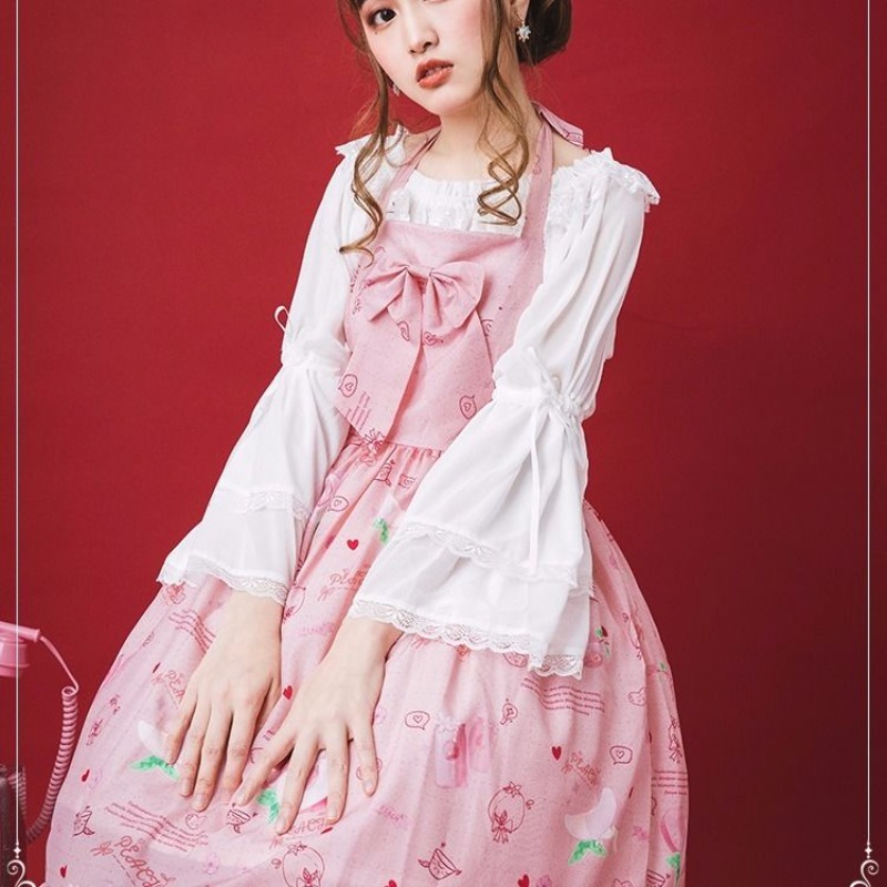 เสื้อชีฟองแขนยาวสไตล์โลลิต้าสำ - Women'S Formal Wear Blouse บทวิจารณ์และราคา