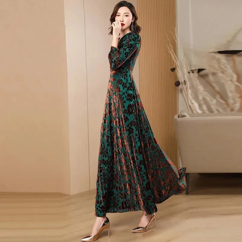 ฤดูใบไม้ผลิฤดูใบไม้ร่วงใหม่กํา - Women'S Green Formal Wear บทวิจารณ์และราคา