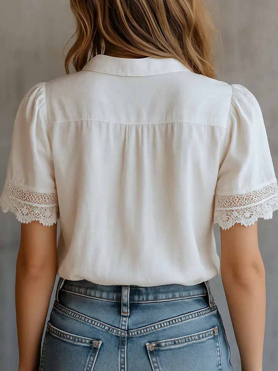 เสื้อเชิ้ตผู้หญิงหรูหรา สไตล์ล - Women Formal Wear Tops บทวิจารณ์และราคา