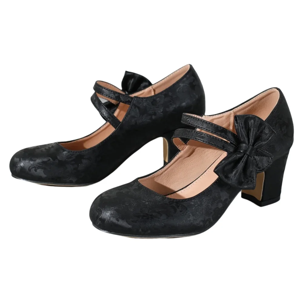 รองเท้าผู้หญิงไซส์ใหญ่ แบบมีโบ - Large Women'S Formal Wear บทวิจารณ์และราคา