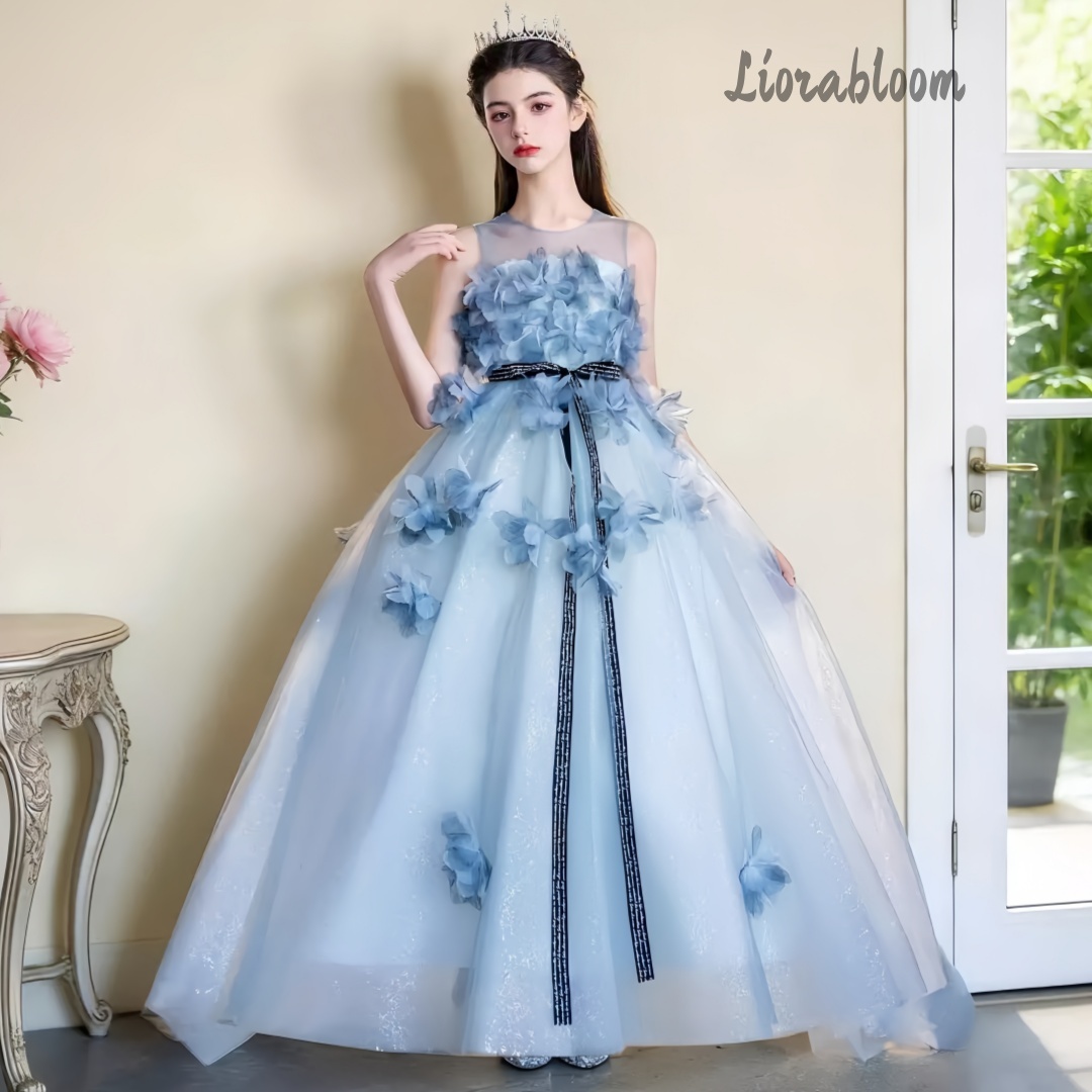 ชุดราตรีเด็กผู้หญิงสีน้ำเงินขน - Large Women'S Formal Wear บทวิจารณ์และราคา