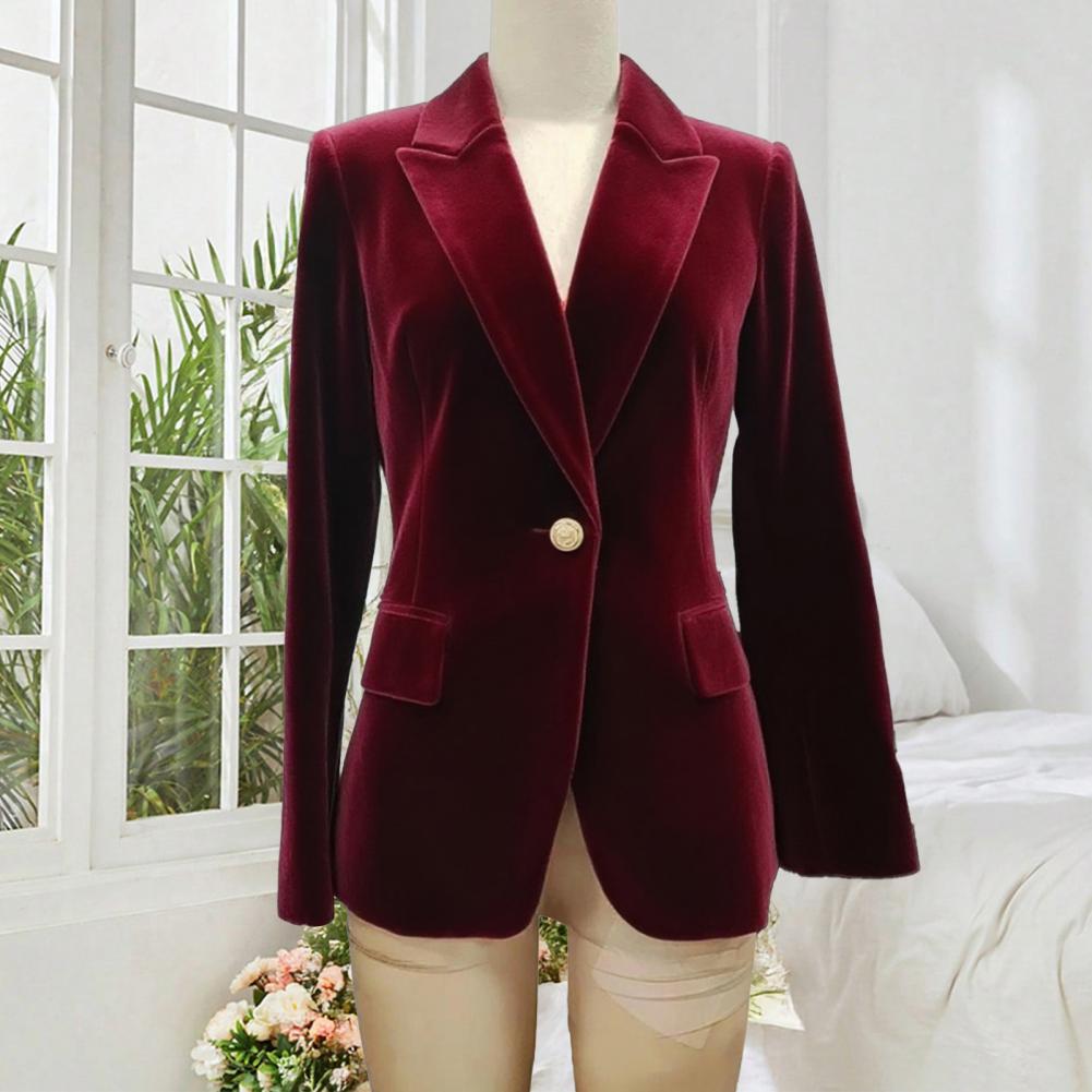 เสื้อเบลเซอร์กำมะหยี่ขนาดใหญ่ส - Large Women'S Formal Wear บทวิจารณ์และราคา