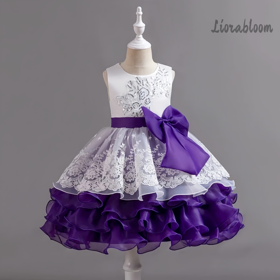 ชุดเดรสเด็กผู้หญิงพร้อมโบว์ขนา - Large Women'S Formal Wear บทวิจารณ์และราคา