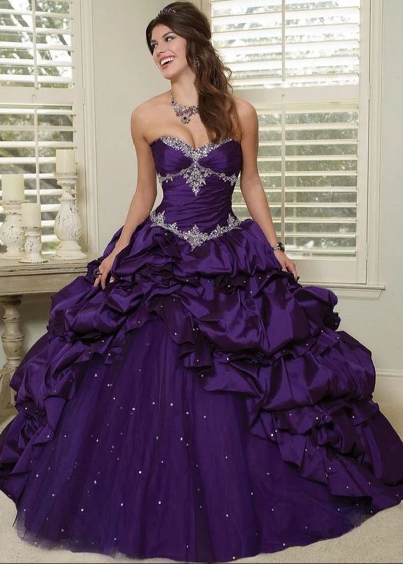 โกธิคชุดแต่งงานสีม่วงคริสตัลลู - Victorian Women'S Formal Wear บทวิจารณ์และราคา