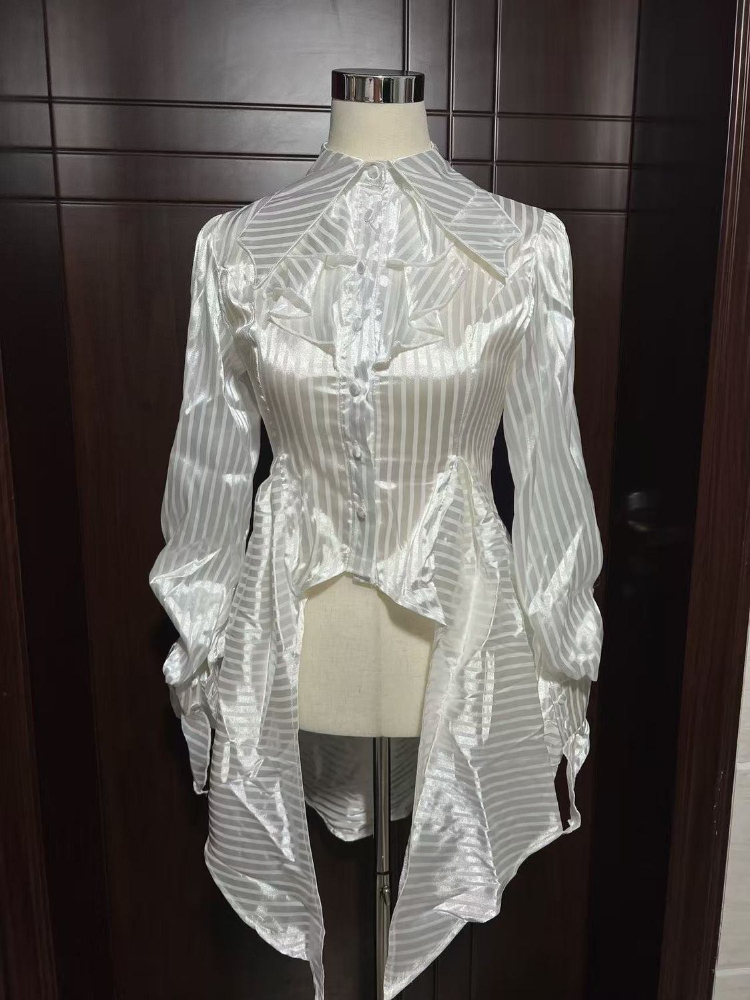เสื้อสไตล์โลลิต้าญี่ปุ่นวินเทจ - Women'S Formal Wear Blouse บทวิจารณ์และราคา