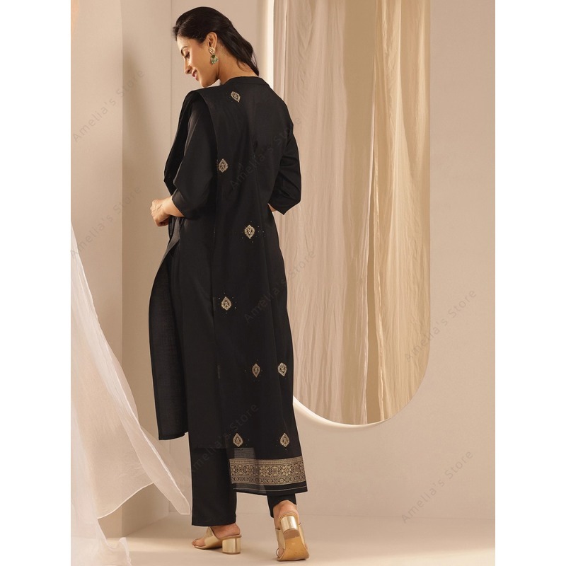 ชุดคุर्ตะ กางเกง และผ้าคลุมไหล - Women'S Formal Traditional Wear บทวิจารณ์และราคา