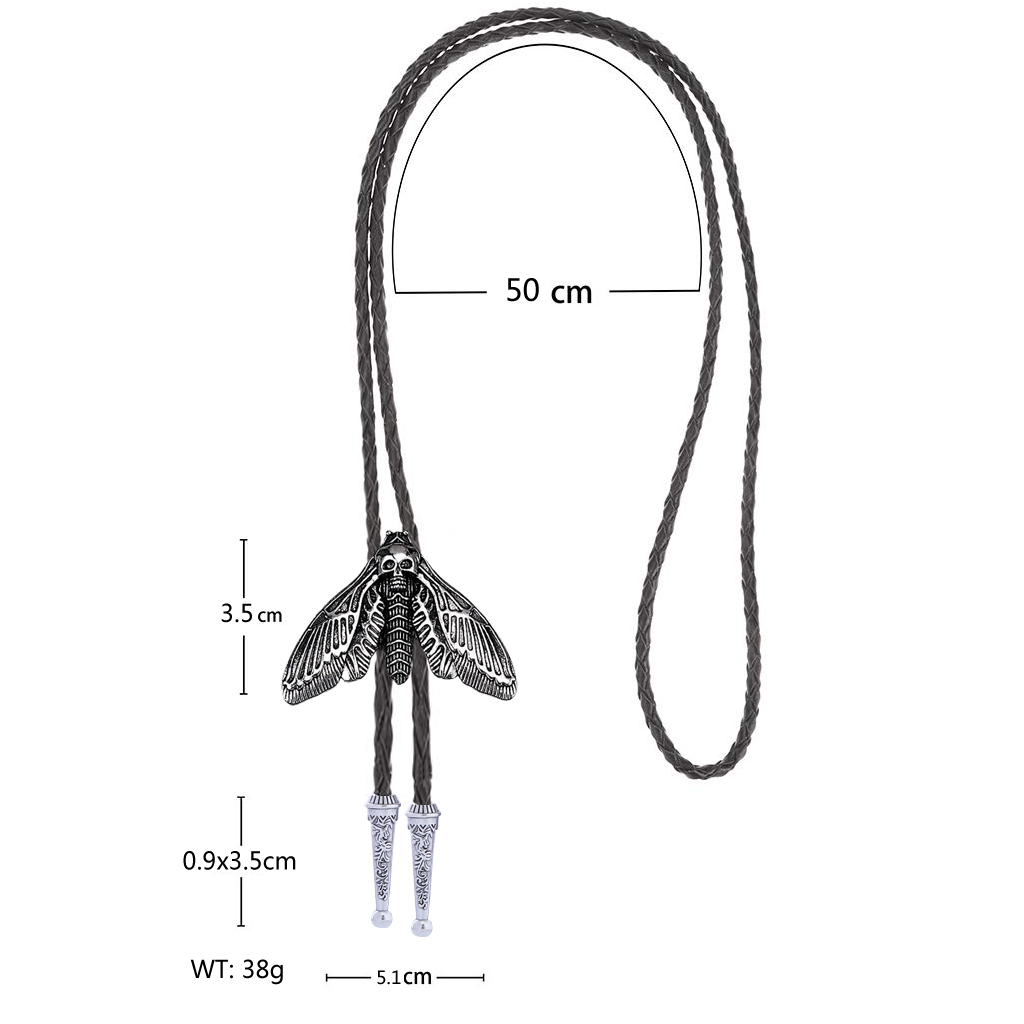 แฟชั่น Animal Moth Bolo Tie -  - Women Formal Wear Western บทวิจารณ์และราคา