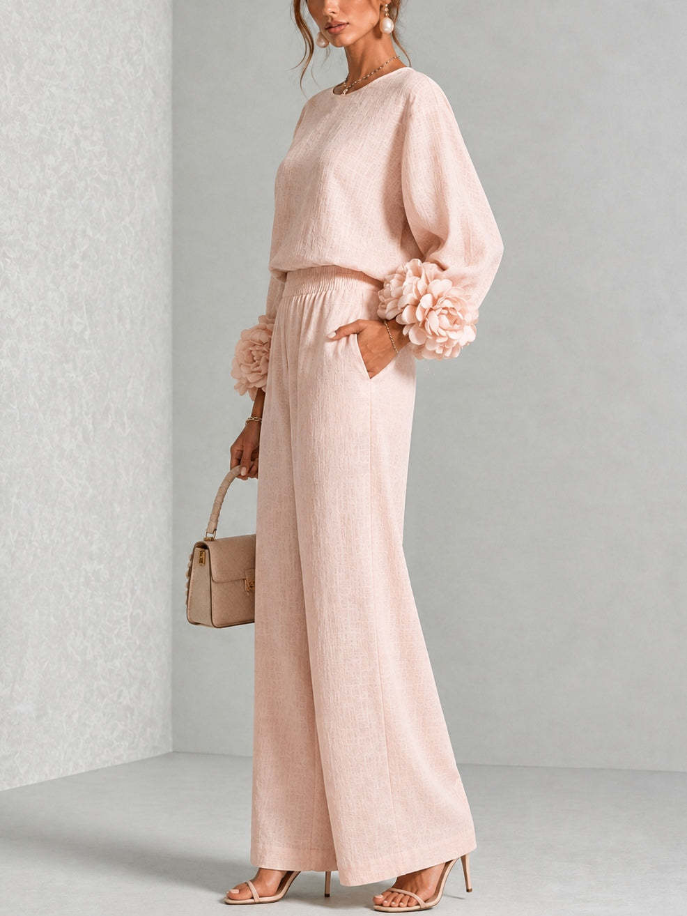 ชุดผ้าลินินผู้หญิง 2 ชิ้น เสื้ - Women Formal Wear Tops บทวิจารณ์และราคา