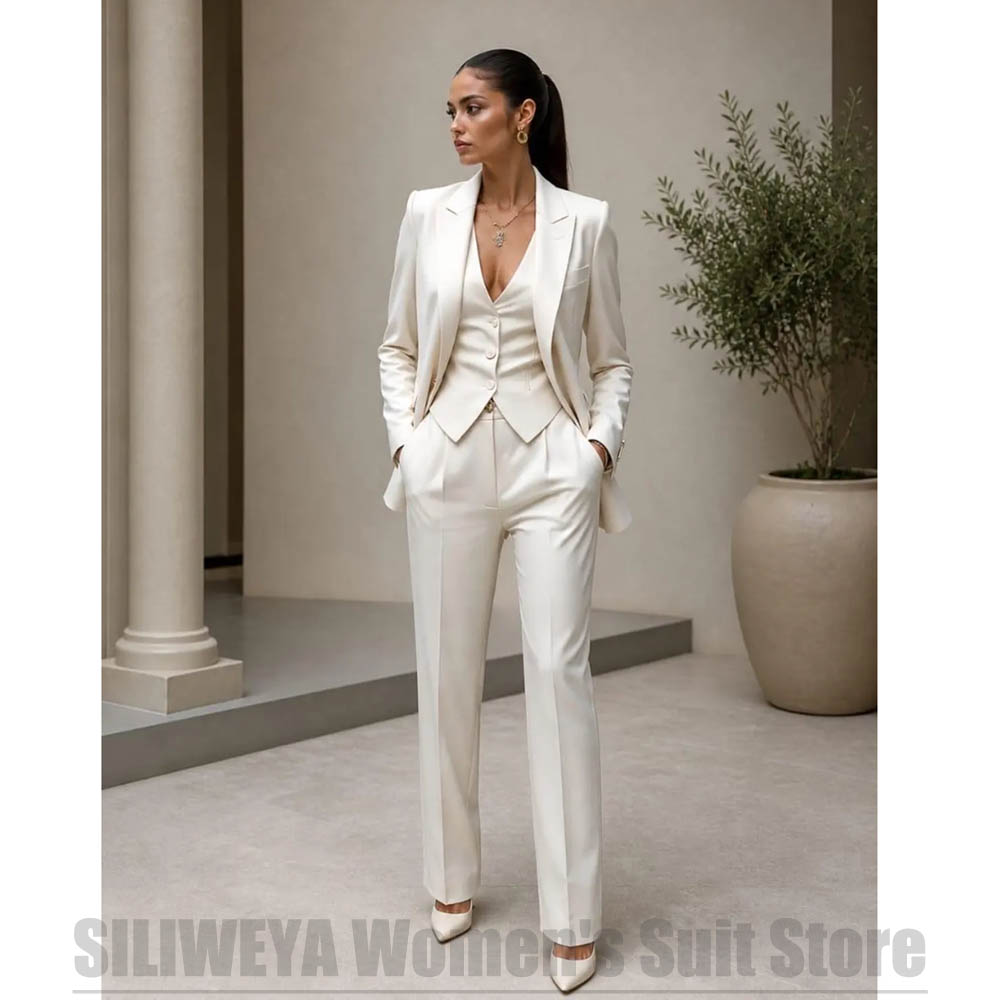 ชุดสูทผู้หญิง 3 ชิ้น เสื้อเบลเ - Women Formal Wear Shirts บทวิจารณ์และราคา