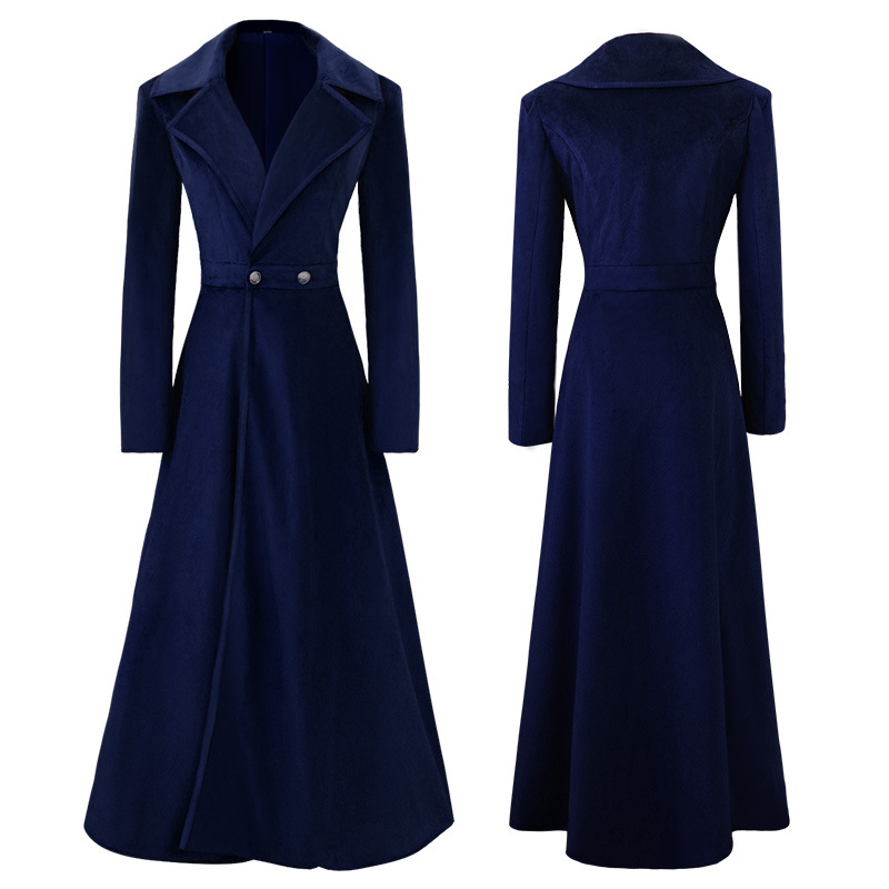 เสื้อโค้ททรงยาวแบบมีปกเว้าสไตล - Victorian Women'S Formal Wear บทวิจารณ์และราคา