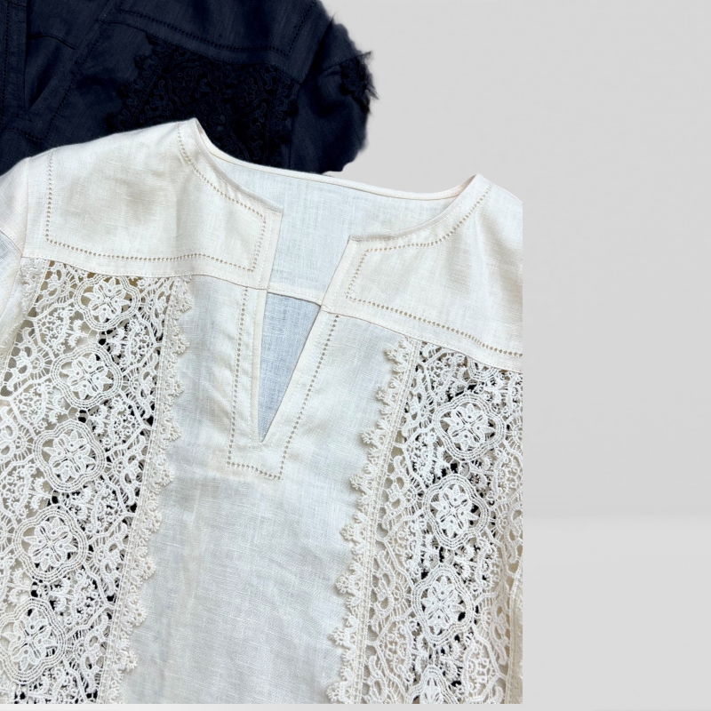 เสื้อเชิ้ตแขนยาวสไตล์ผู้หญิง ก - Silk Blouse Button บทวิจารณ์และราคา